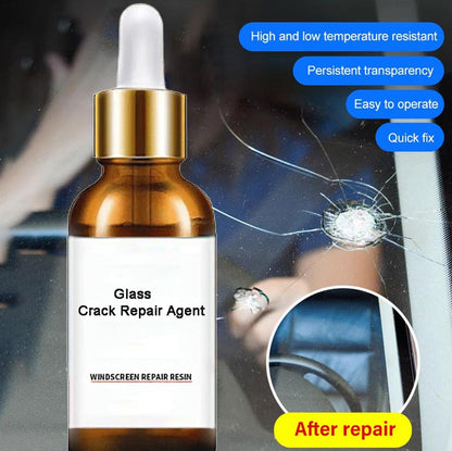 🔧 KAUFE 1, ERHALTE 1 GRATIS! 🚗 Glasriss Reparaturharz für Autoscheiben – Unsichtbare Reparatur, temperaturbeständig & einfach anzuwenden – Ideal für Steinschläge & Risse 🛠️