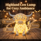 🐄 50% RABATT! 💡 Warmglow Highland-Kuh Tischlampe – Weiches Licht, niedliches Design & sanfte Atmosphäre – Perfekte Nachtlicht-Deko für Kinderzimmer & Wohnzimmer 🌙