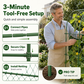 🌿 50% RABATT! 🌱 Stabiles Bogen-Rankgitter – Robust, witterungsbeständig & einfach zu montieren – Ideal für Kletterpflanzen, Rosen & Gartengestaltung 🏡