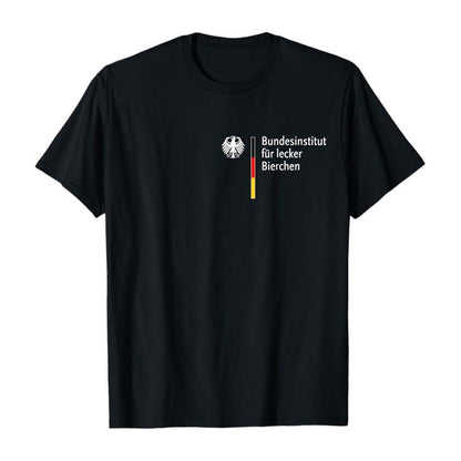 🍻 50% RABATT! 👕 Herren Bier-T-Shirt mit lustigem Grafik-Print – Rundhals, Kurzarm & weicher Baumwolle – Perfekt für Partys & Bierliebhaber 😄