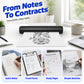 🛍️ 60% RABATT! 📄 Tragbarer Bluetooth-Thermodrucker – Kabellos, tintefrei & kompakt – Ideal für A4, Büro, Studium & Reisen ⚡
