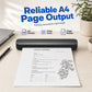🛍️ 60% RABATT! 📄 Tragbarer Bluetooth-Thermodrucker – Kabellos, tintefrei & kompakt – Ideal für A4, Büro, Studium & Reisen ⚡