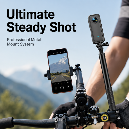 📷 50% RABATT! 🏍️ Motorrad Fahrrad Kamerahalterung – 3rd-Person-Perspektive, stabil & einfach montiert – Perfekt für Action-Aufnahmen unterwegs 🚴‍♂️