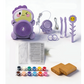 🎨 60% RABATT! 🏺 Kinder Elektrische Töpferscheibe DIY Set – Einfache Bedienung, kreatives Erlebnis & sicher – Perfekt zum Modellieren und Gestalten mit Ton 👧