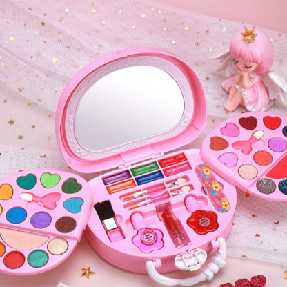 💄 50% RABATT! 👜 Kinder Abwaschbares Make-up-Spielzeug-Set – Tragbare Handtasche, abwaschbar & bunt – Perfekt für kreative Rollenspiele & kleine Fashionistas ✨