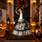 🎃 50% RABATT! 👻 Halloween Veranda-Gans Kostüm-Set – Hexen- & Kürbis-Design, wetterfest & dekorativ – Perfekte Gartendeko für gruselige Herbststimmung 🌙