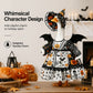 🎃 50% RABATT! 👻 Halloween Veranda-Gans Kostüm-Set – Hexen- & Kürbis-Design, wetterfest & dekorativ – Perfekte Gartendeko für gruselige Herbststimmung 🌙