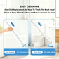 🚽 50% RABATT! 🧹 Engångs toalettborsteset med 18 refills – Hygienisk, praktisk & klar för användning – Perfekt för enkel & snabb toalettrengöring ✨