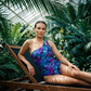 👙 50% RABATT! 🌊 Damen Badeanzug mit One-Shoulder-Träger & Raffung – Figurschmeichelnd, elegant & bequem – Perfekt für Strand & Pool ☀️