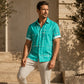 ☀️ 50% RABATT! 👔 Herren Kurzarmhemd mit geometrischem Muster – Locker, luftig & weich – Ideal für Sommer, Urlaub & Freizeit ✨