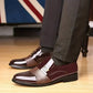 👞 50% RABATT! 🔥 Herrenschuhe aus Leder mit spitzer Zehe – Bequem, rutschfest & elegant – Ideal für Büro, Hochzeit & formelle Anlässe ✨