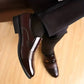 👞 50% RABATT! 🔥 Herrenschuhe aus Leder mit spitzer Zehe – Bequem, rutschfest & elegant – Ideal für Büro, Hochzeit & formelle Anlässe ✨