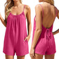 👗 50% RABATT! ☀️ Damen Rückenfreier lässiger Sommer-Jumpsuit – Luftiges Design, bequem & stilvoll – Ideal für heiße Tage & entspannte Outfits 🌊