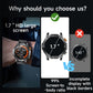 ⌚ 60% RABATT! 🏆 Smart Bluetooth Sportuhr – 1000mAh Akku, Fitness-Tracking & wasserdicht – Herzfrequenz, Schritte & Schlaf – Kompatibel mit iOS/Android 💪