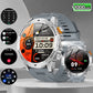 ⌚ 60% RABATT! 🏆 Smart Bluetooth Sportuhr – 1000mAh Akku, Fitness-Tracking & wasserdicht – Herzfrequenz, Schritte & Schlaf – Kompatibel mit iOS/Android 💪