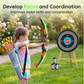 🏹 50% RABATT! 🎯 Kinder Pfeil & Bogen Bogenschießen-Set – Sicher, leicht & fördert die Koordination – Perfekt für aktive Spielstunden drinnen & draußen 🌟
