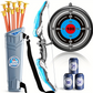 🏹 50% RABATT! 🎯 Kinder Pfeil & Bogen Bogenschießen-Set – Sicher, leicht & fördert die Koordination – Perfekt für aktive Spielstunden drinnen & draußen 🌟