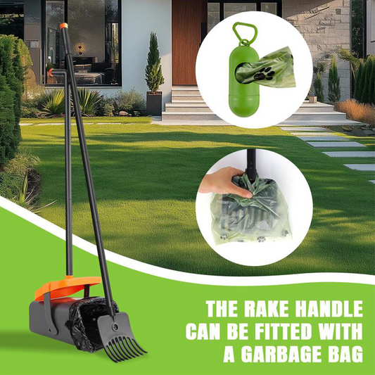 🐕 50% RABATT! 🧹 Hundekotschaufel-Set mit langem Griff – Hygienisch, stabil & leicht zu reinigen – Perfekt für saubere Spaziergänge & den Garten 🚶‍♂️