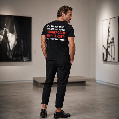 👕 60% RABATT! 😄 Herren Casual Rundhals-Shirt mit lustigem Slogan – Weiche Baumwolle, witziger Print & bequeme Passform – Perfekt für entspannte Tage & gute Laune ✨