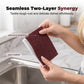 🧽 50% RABATT! 🍳 Nano-Karborund-Schwamm – Kratzfrei, stark reinigend & langlebig – Ideal für Töpfe, Pfannen & Oberflächen in der Küche ✨