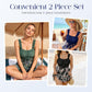 👙 50% RABATT! ☀️ 2-teiliges Badeanzug-Set in Übergröße – Figurformend, bequem & stilvoll – Perfekt für Strand, Pool & heiße Tage 🌊
