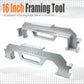 🔧 50% RABATT! 📏 Rahmenlehre aus Aluminiumlegierung – Robust, präzise & einfach zu handhaben – Ideal für Stud-Layout, Trockenbau & Montagearbeiten 🛠️
