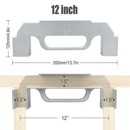 🔧 50% RABATT! 📏 Rahmenlehre aus Aluminiumlegierung – Robust, präzise & einfach zu handhaben – Ideal für Stud-Layout, Trockenbau & Montagearbeiten 🛠️