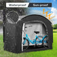 🚲 50% RABATT! 🏕️ Tragbares Fahrrad-Lagerzelt – Wetterfest, geräumig & werkzeugfrei – Optimaler Outdoor-Stauraum für Fahrräder & Zubehör 🔧