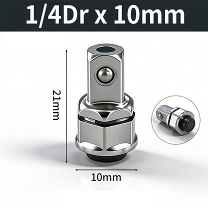 🔧 KAUFE 3, ERHALTE 1 GRATIS! ⚡ CR-V Ratschenschlüssel-Adapter-Set – Robust, vielseitig & präzise – Ideal für Steckschlüssel & Reparaturen 🛠️