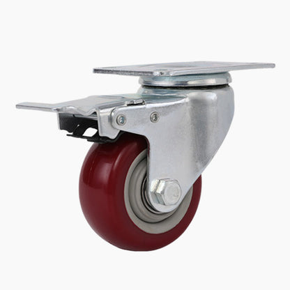 🛠️ KAUFE 3, ERHALTE 1 GRATIS! 🔩 Schwerlast-Lenkrolle mit Bremse – Stabil, belastbar & sicher arretierbar – Ideal für Möbel, Regale & Werkstattwagen 🏗️