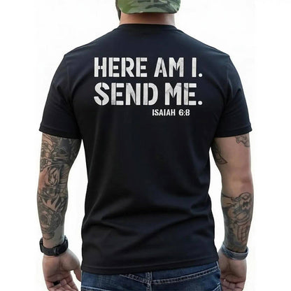 👕 50% RABATT! 😄 Herren Slogan-Print T-Shirt – Lässiger Rundhals, weiche Baumwolle & stylischer Spruch – Perfekt für Alltag & Freizeit ✨