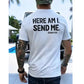 👕 50% RABATT! 😄 Herren Slogan-Print T-Shirt – Lässiger Rundhals, weiche Baumwolle & stylischer Spruch – Perfekt für Alltag & Freizeit ✨