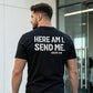 👕 50% RABATT! 😄 Herren Slogan-Print T-Shirt – Lässiger Rundhals, weiche Baumwolle & stylischer Spruch – Perfekt für Alltag & Freizeit ✨