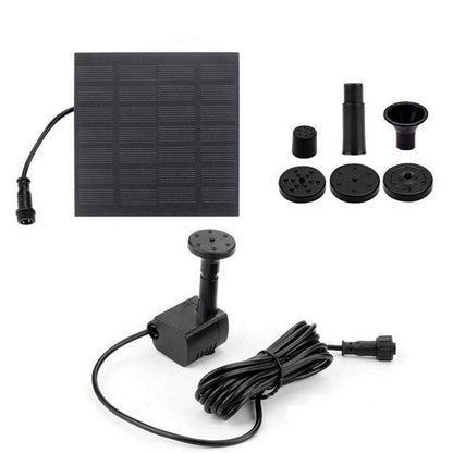 🌿 50% RABATT! 💦 Solar-Springbrunnen-Wasserpumpen-Set – Solarbetrieben, wetterfest & einfach zu installieren – Perfekt für Gartenteiche, Vogelbäder & Dekoration ☀️