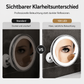 🪞 50% RABATT! 💡 10-fach Vergrößerungsspiegel mit LED-Licht & Saugnapf – Saugnapf-Befestigung, helles Licht & kompakt – Ideal für präzises Make-up & Reisen 💄