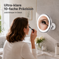 🪞 50% RABATT! 💡 10-fach Vergrößerungsspiegel mit LED-Licht & Saugnapf – Saugnapf-Befestigung, helles Licht & kompakt – Ideal für präzises Make-up & Reisen 💄