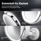 🪞 50% RABATT! 💡 10-fach Vergrößerungsspiegel mit LED-Licht & Saugnapf – Saugnapf-Befestigung, helles Licht & kompakt – Ideal für präzises Make-up & Reisen 💄