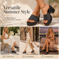 👡 50% RABATT! ☀️ Erhöhte Komfort-Slide-Heels – Bequemer Halt, leichte Sohle & stilvolles Design – Perfekt für Alltag, Büro & warme Tage ✨