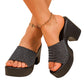 👡 50% RABATT! ☀️ Erhöhte Komfort-Slide-Heels – Bequemer Halt, leichte Sohle & stilvolles Design – Perfekt für Alltag, Büro & warme Tage ✨