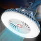 💡 50% RABATT! 🌙 3-in-1 Camping-Ventilator – LED-Licht, Kühlung & Powerbank – Ideal für Stromausfall, Nachtmarkt & Outdoor 🌿