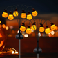 🎃 KAUFE 2, ERHALTE 1 GRATIS! ☀️ Solargetriebene Kürbislampe – Mehrere Köpfe, wetterfest & warmes Licht – Perfekte Halloween- & Herbstdeko für Garten & Terrasse 🌙