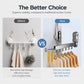 🧺 50% RABATT! 🏠 Platzsparender Wäscheständer – Ausziehbar, Saugnapfbefestigung & Aluminium – Ideal für kleine Räume & flexible Nutzung ✨