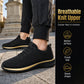 👟 50% RABATT! ✈️ Leichte Koreanische Schnürschuhe für Herren – Mesh + PU, atmungsaktiv & gepolstert – Ideal für Alltag & Reisen