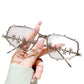 🕶️ 50% RABATT! ✨ Schicke Damen-Sonnenbrille mit Strass-Akzenten – Funkelndes Design, UV400-Schutz & leicht – Perfekter Style für sonnige Tage & besondere Anlässe ☀️