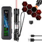 🔦 50% RABATT! 💡 Tragbare Laser-Taschenlampe – Rot & Grün, wiederaufladbar & kompakt – Ideal für Präsentationen, Outdoor & Tierbedarf 🐾