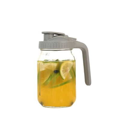 ☕ 50% RABATT! 🥤 Cold Brew Karaffe mit Deckel & Edelstahlfilter – 32/64 oz, Glas + PP & 7 Farben – Perfekter Kaffee für zu Hause ✨