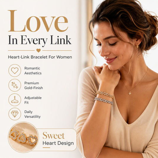 💖 50% RABATT! ✨ Elegantes funkelndes Herz-Armband für Damen – Zartes Design, strahlender Glanz & hochwertige Verarbeitung – Perfektes Geschenk für besondere Momente 💎