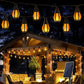 🔥 50% RABATT! ☀️ Solar-LED-Lichterkette – Flammenlampe, IP65 & 360° ✨