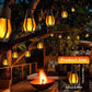 🔥 50% RABATT! ☀️ Solar-LED-Lichterkette – Flammenlampe, IP65 & 360° ✨
