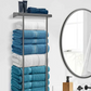 🛁 50% RABATT! 🧺 Ausziehbarer Handtuchhalter – 38–75 cm, bohrerfrei & stabil ✨